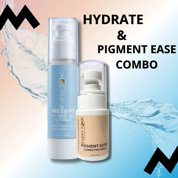 Instant Hydrating Face Mask & Pigment Ease Combo