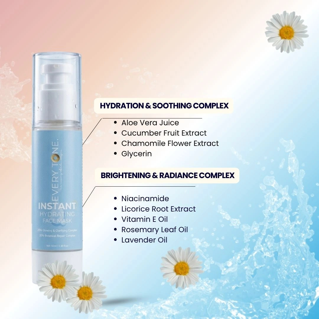Instant Hydrating Face Mask & Pigment Ease Correcting Combo
