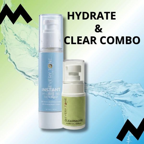 Instant Hydrating Face Mask & ClearMore Combo