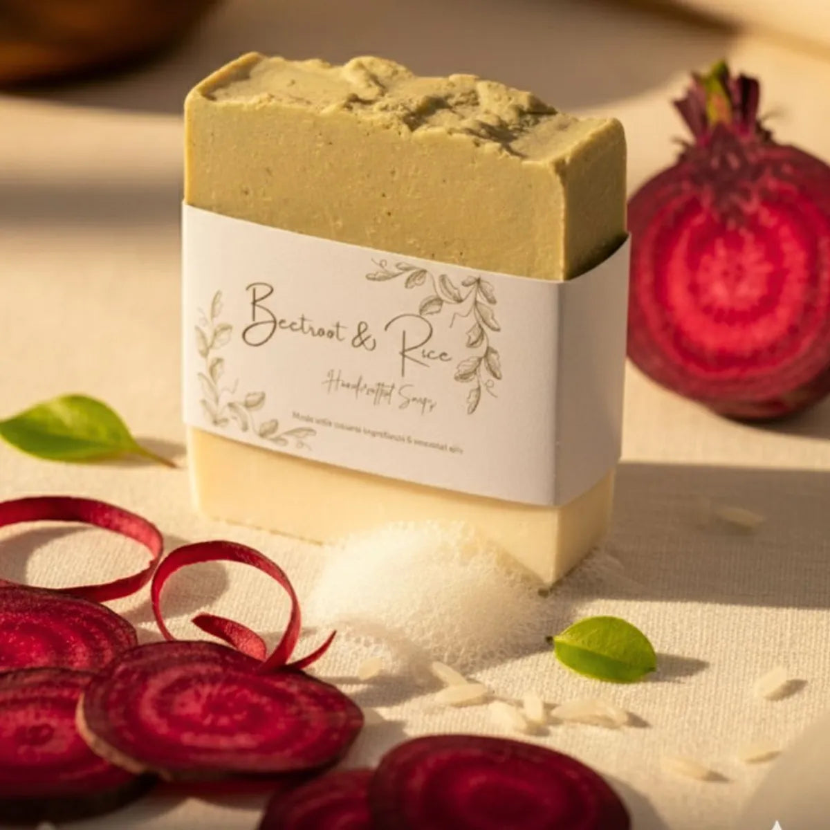 Beetroot_rice_handmade_soap