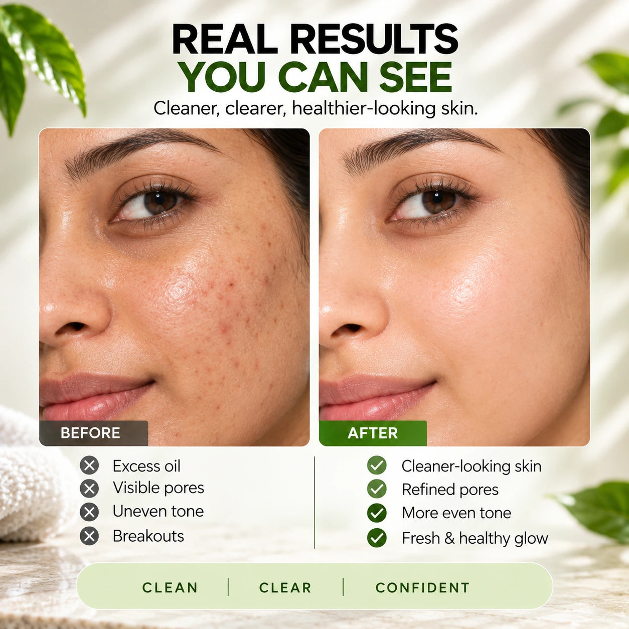 ClearMore Acne Face Wash-Off Cleanser