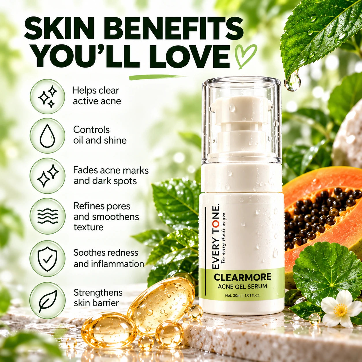 ClearMore Acne Gel Serum