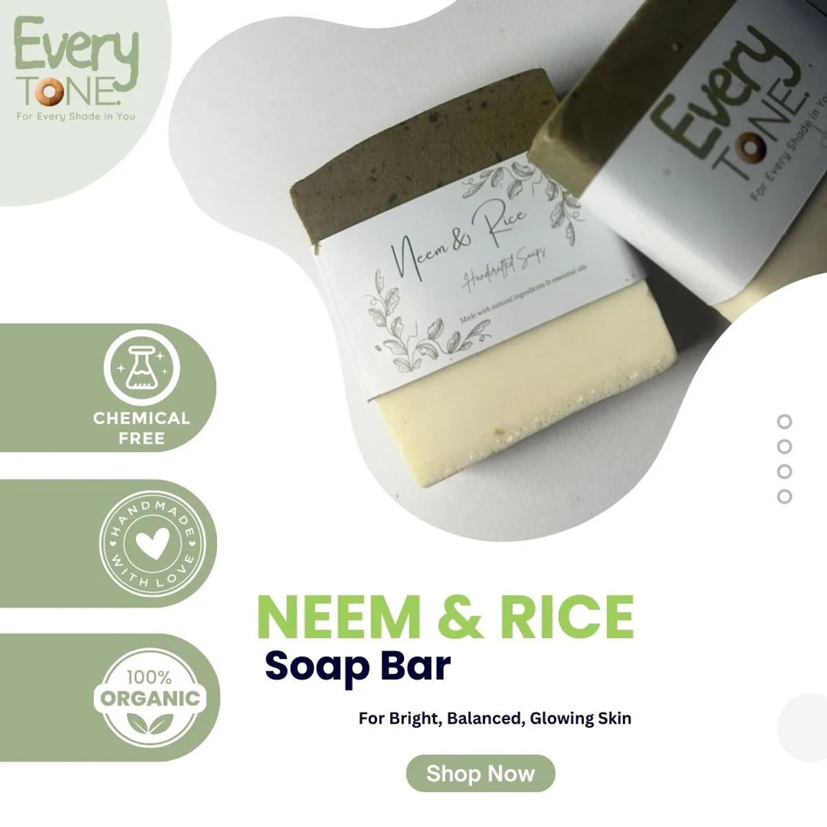 Neem_rice_soap_bar handmade