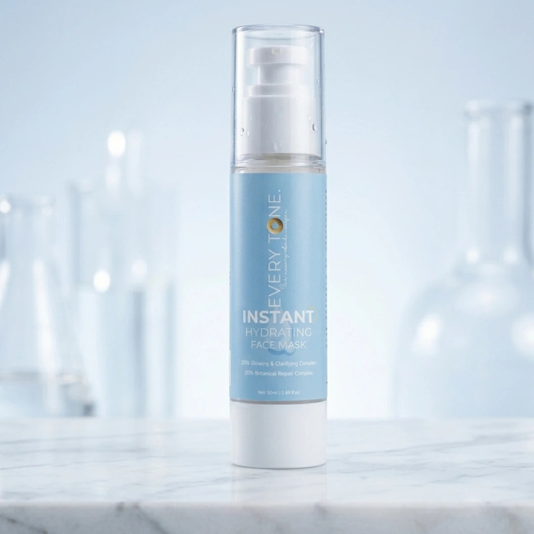 Hydrating face mask with aloe and niacinamide