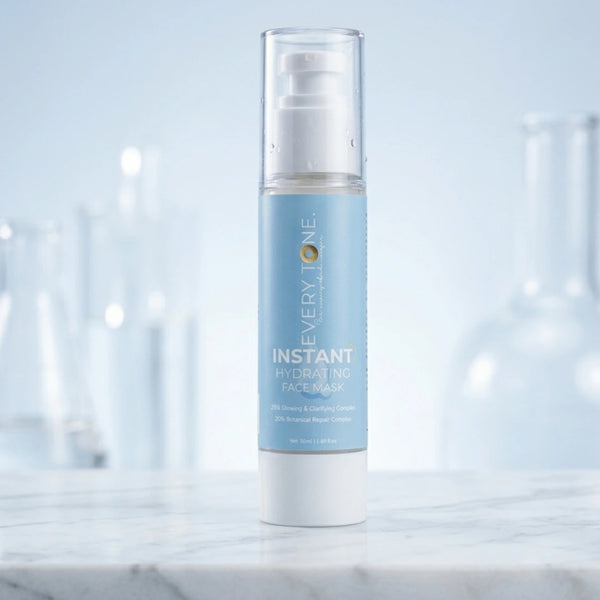 Hydrating face mask with aloe and niacinamide